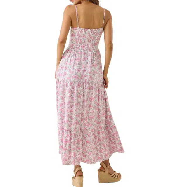 ALTAR'D STATE Emmi Lace Up Maxi Dress