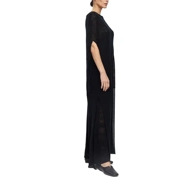 RUOHAN BLACK BOREA DRESS AW25