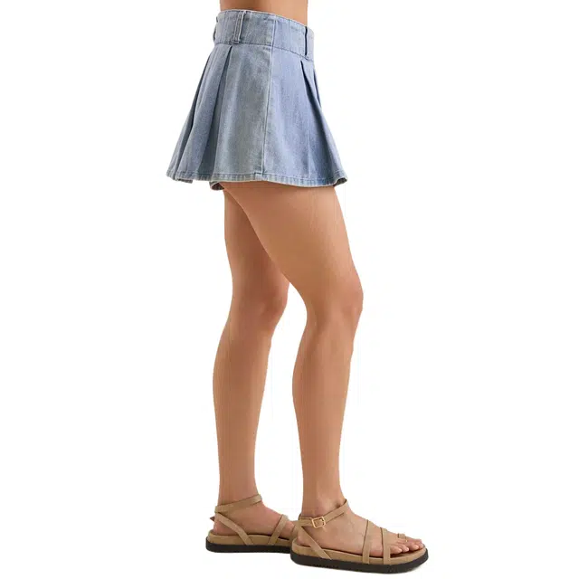 ALTAR'D STATE Jupiter Denim Cheer Skort