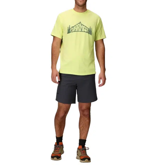 Marmot Peaks and Trees T