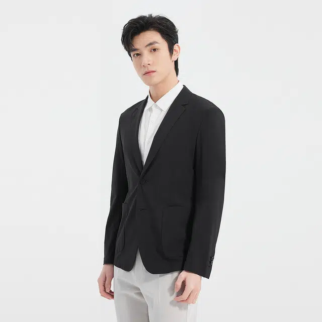 利郎 商务休闲纯色质感简约百搭防紫外线夏季防晒服 男款