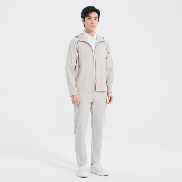 利郎 连帽商务休闲简洁百搭防晒服 男款