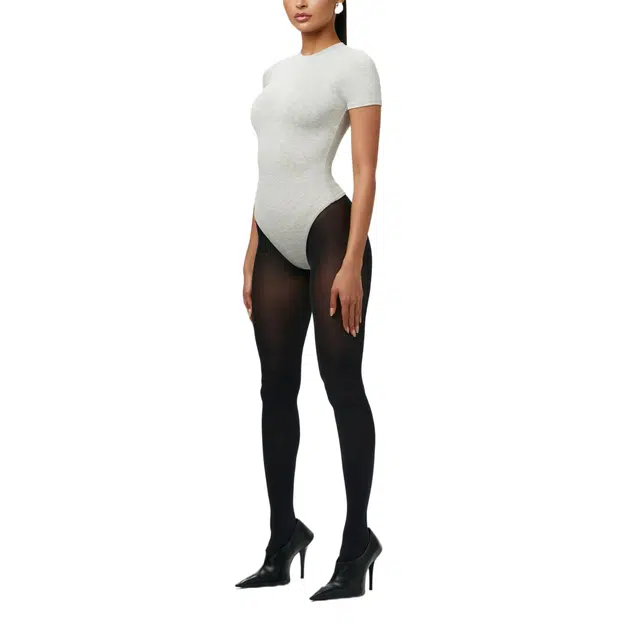 NAKED WARDROBE NW Crewneck Short Sleeve Bodysuit