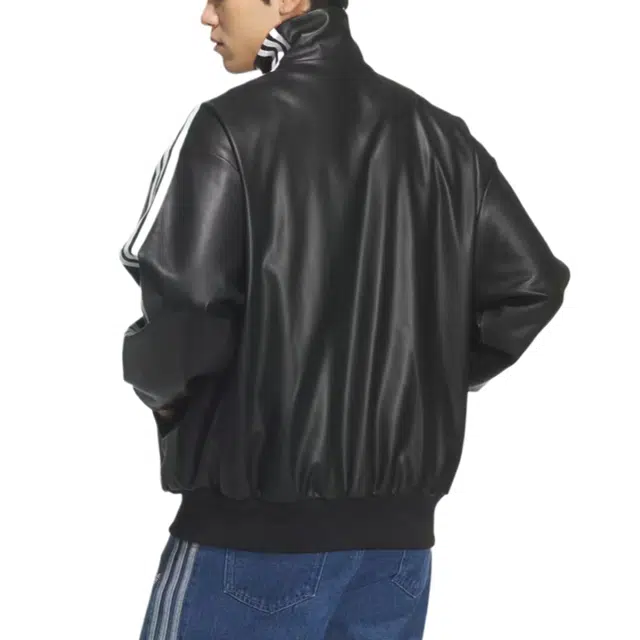 adidas originals TRACK TOP Pleather 3S