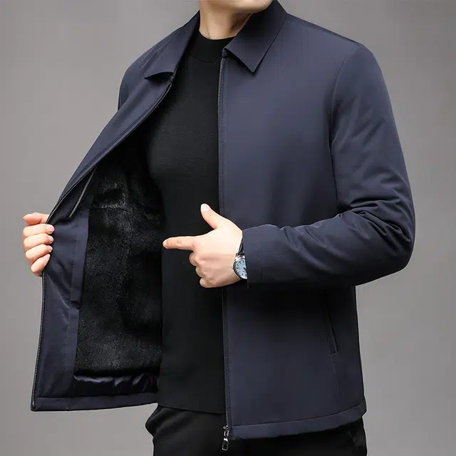 太子龍 商务行政大衣外套简约百搭翻领设计夹克 男款