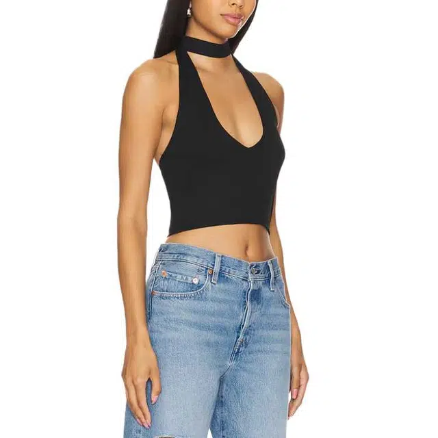 SUPERDOWN Jessalyn Halter Top