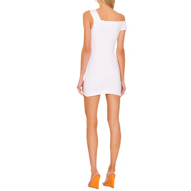SUPERDOWN Fallon Asymmetrical Mini Dress
