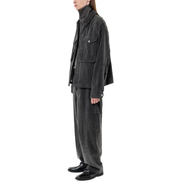 BESLOW VINTAGE WASHED CORDUROY JACKET WASHED