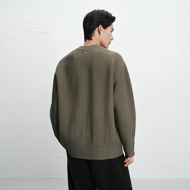PEACEBIRD MEN Pullover Sweater