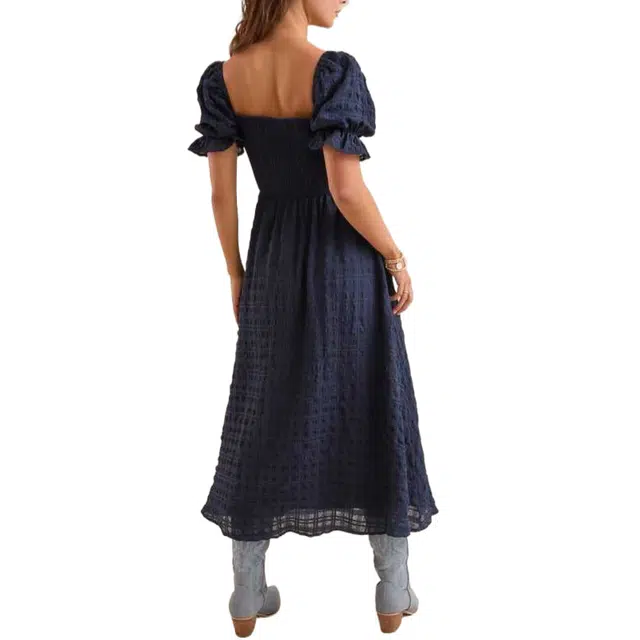 ALTAR'D STATE Mylee Textured Midi Dress