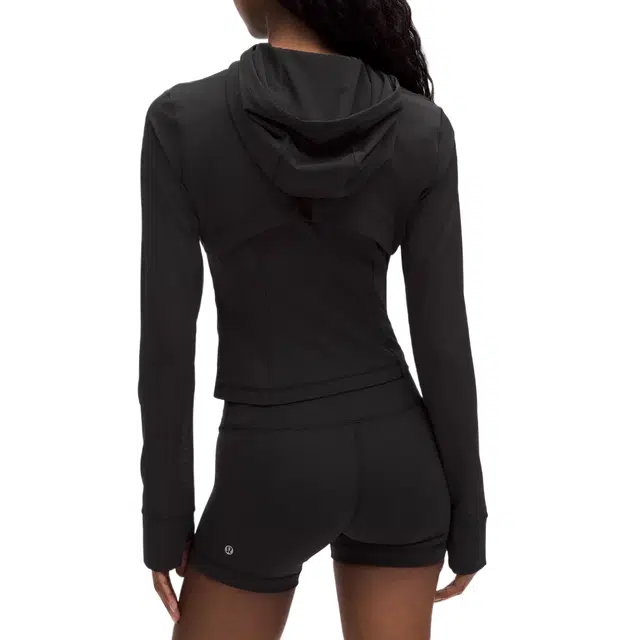 lululemon Define Cropped Hooded Jacket Mesh