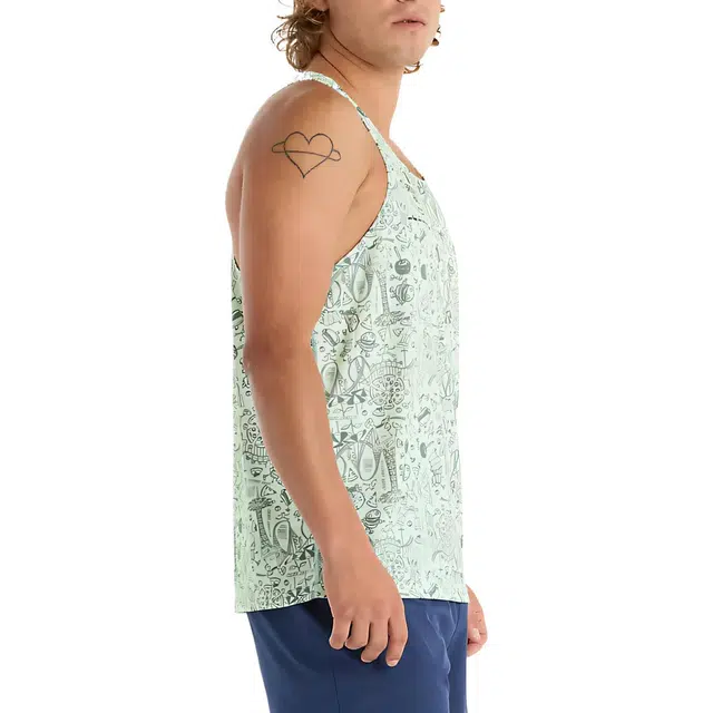 New Balance RBC Brooklyn Half Printed Run Singlet