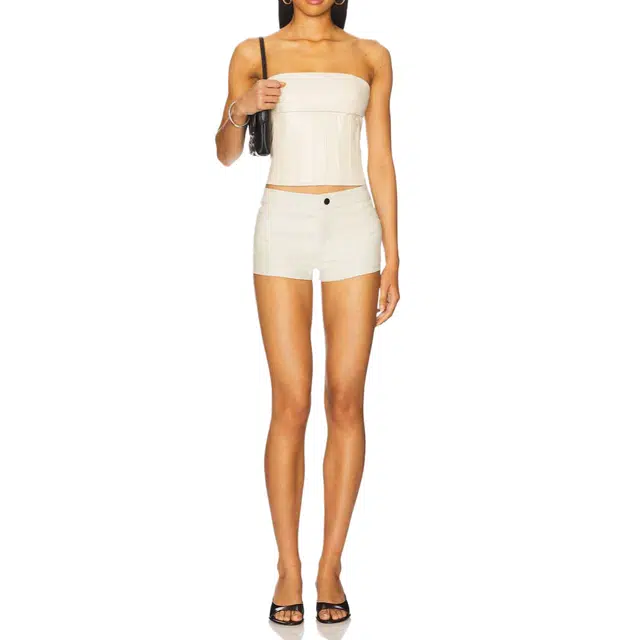 SUPERDOWN Gianna Micro Mini Shorts
