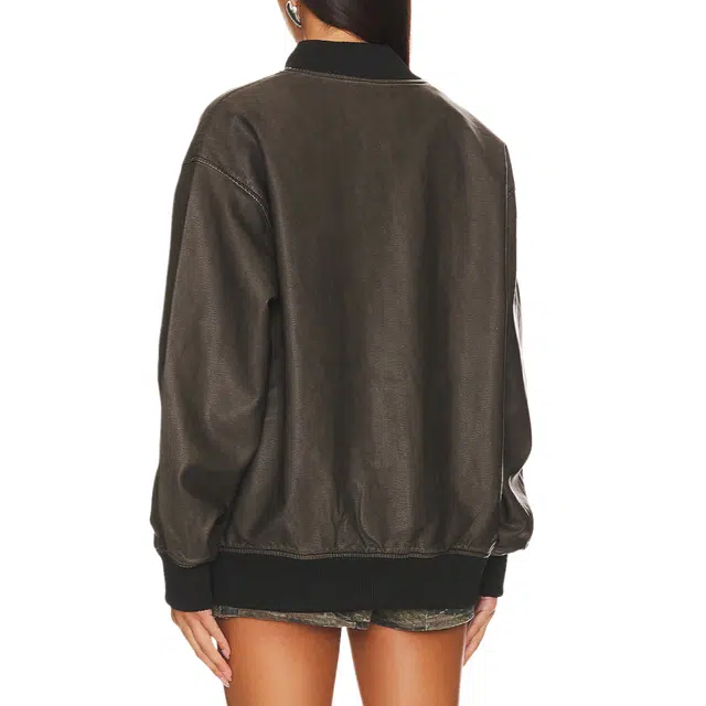 SUPERDOWN Ariel faux leather pilot jacket