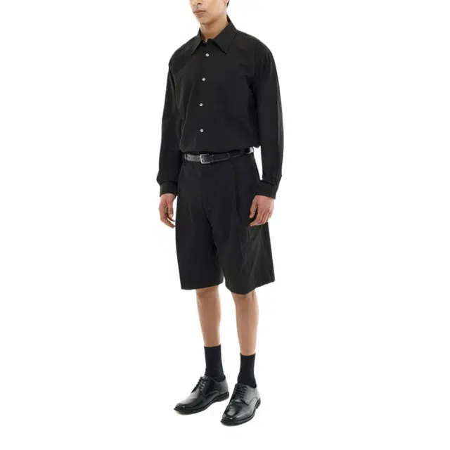 BESLOW DEEP ONE TUCK CHINO SHORTS