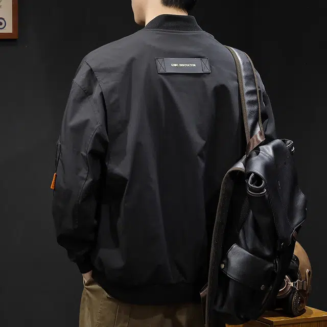 炳盛  夹克男工装大码休闲飞行服秋季户外防风外套上衣棒球服 男女同款