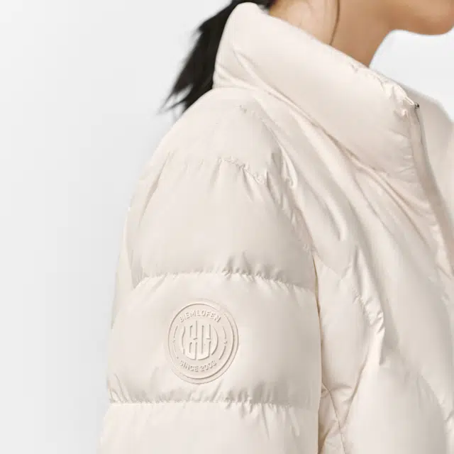 比音勒芬 长袖立领休闲简约羽绒服 女款