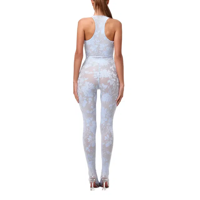 NAKED WARDROBE Burnout Closed Toe Legging