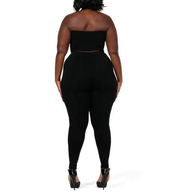NAKED WARDROBE Tube Crop Top Curve Sculpted Streetwear Legacy