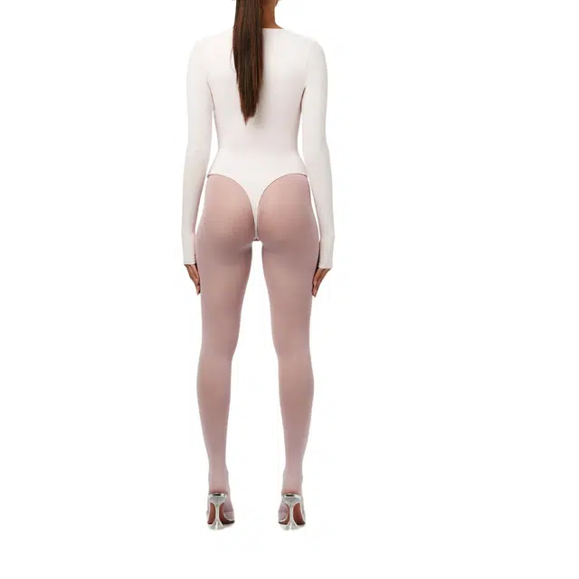NAKED WARDROBE NW Round Neck Bodysuit Legacy