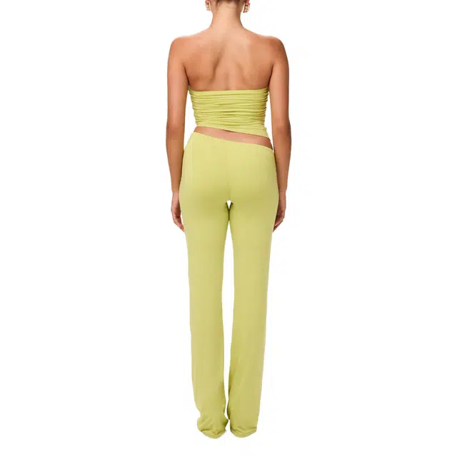 NAKED WARDROBE Asymmetric Bootcut Pant Smooth