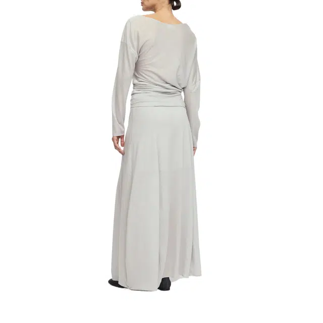 RUOHAN AW25 FOG COCOON SKIRT