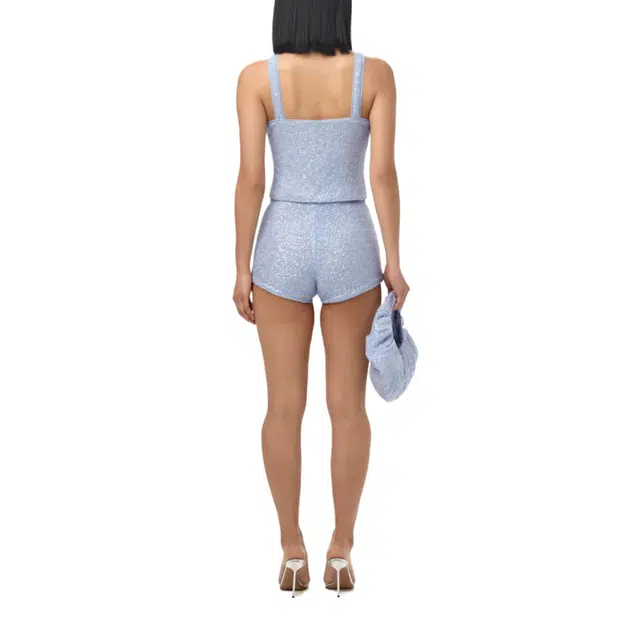 NAKED WARDROBE Sequin Hot Pants