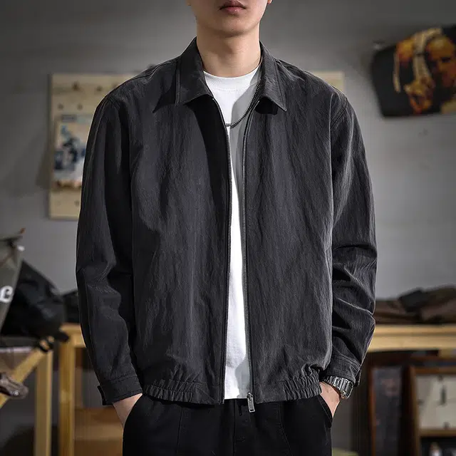 遨宇 美式复古休闲经典潮牌森系风百搭户外通勤夹克外套 男款