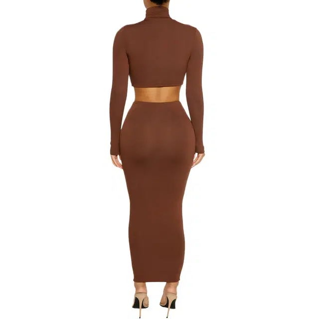NAKED WARDROBE NW Midi Skirt