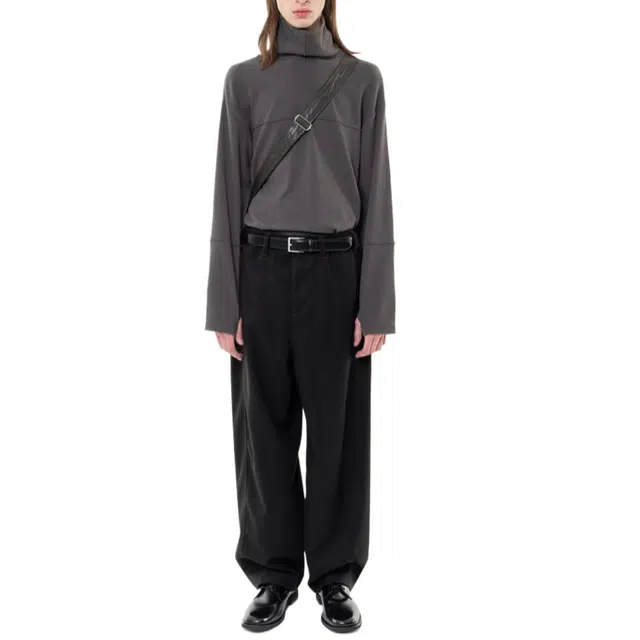 BESLOW LONG SLEEVE TURTLE NECK T-SHIRTS T