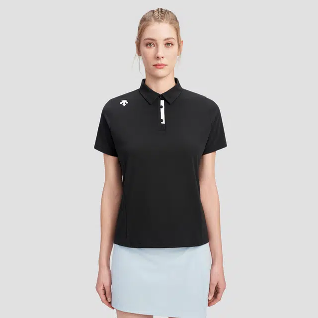 DESCENTE WOMENS TRAINING POLO T