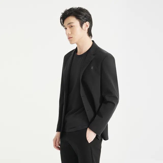 利郎 商务休闲西服简约百搭秋季修身西装 男款