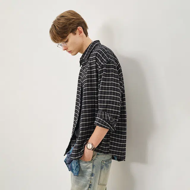 714STREET Vintage Plaid Shirt