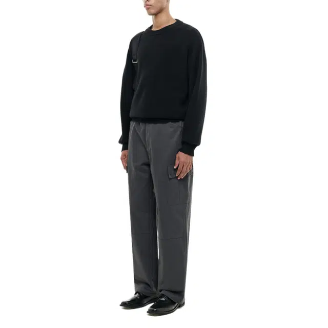 BESLOW OVERSIZED CREW NECK KNIT