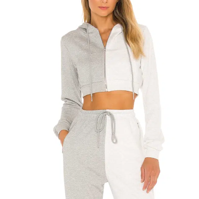 SUPERDOWN Cropped Hoodie