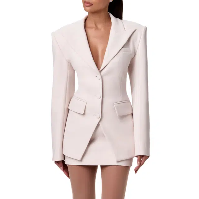 NAKED WARDROBE Power Shoulder Blazer Suiting