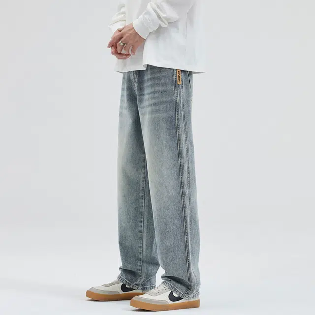 金盾 春秋季百搭时尚简约牛仔裤 男款