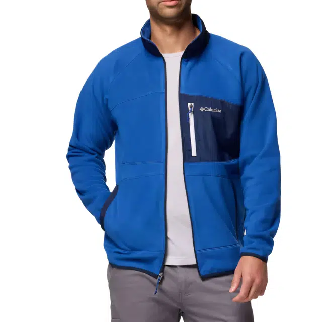 Columbia Fast Trek Overlay Full Zip Fleece