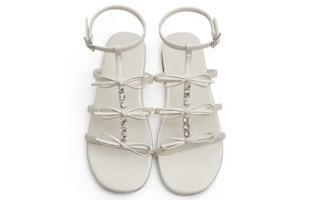 Charles & Keith Bow Detail Sandals