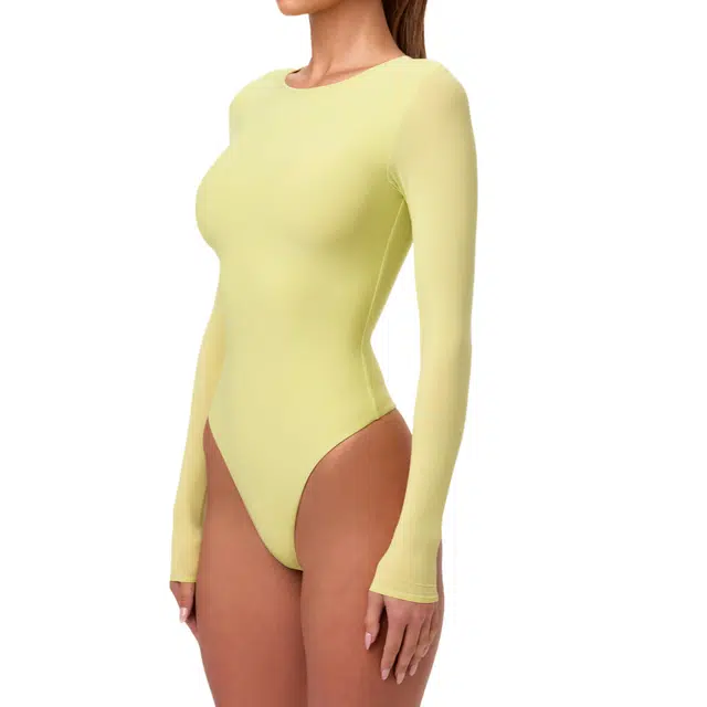 NAKED WARDROBE Naked Crewneck Bodysuit