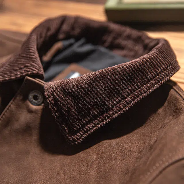 特叔 简约百搭潮流舒适长袖皮衣 男女同款