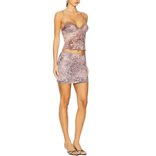 SUPERDOWN Catherine Cami Skirt Set