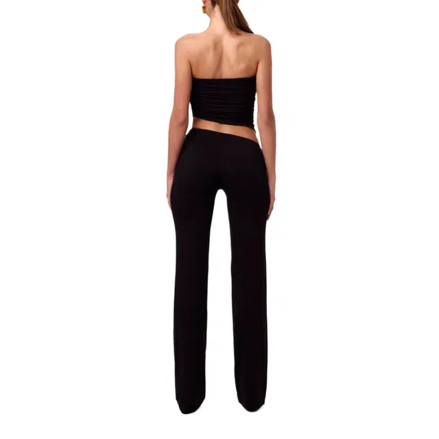 NAKED WARDROBE Smooth Asymmetric Tube Top NW