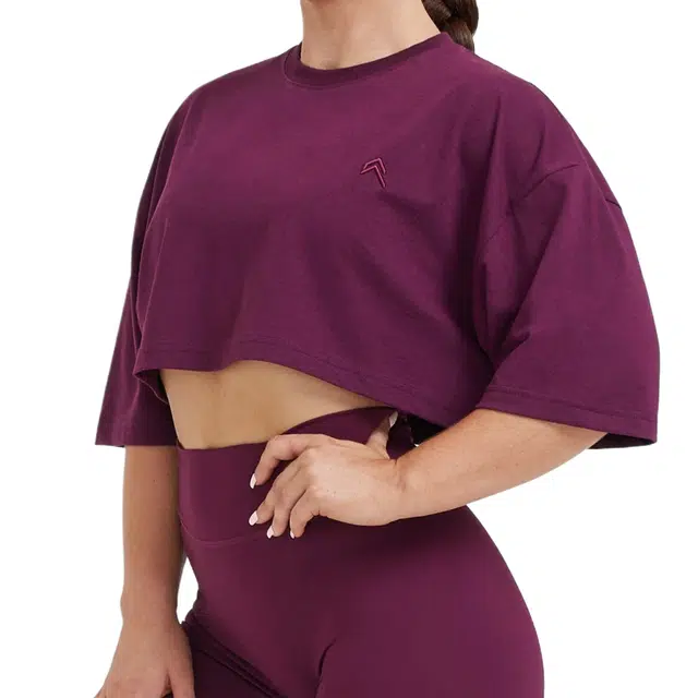 ONER ACTIVE Classic Relaxed Crop Lightweight T