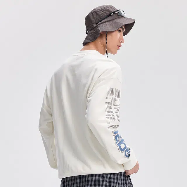 美特斯邦威 舒适潮流美式复古套头卫衣 男款