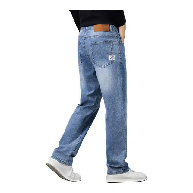 海尔斯 长裤休闲直筒裤牛仔裤 男款