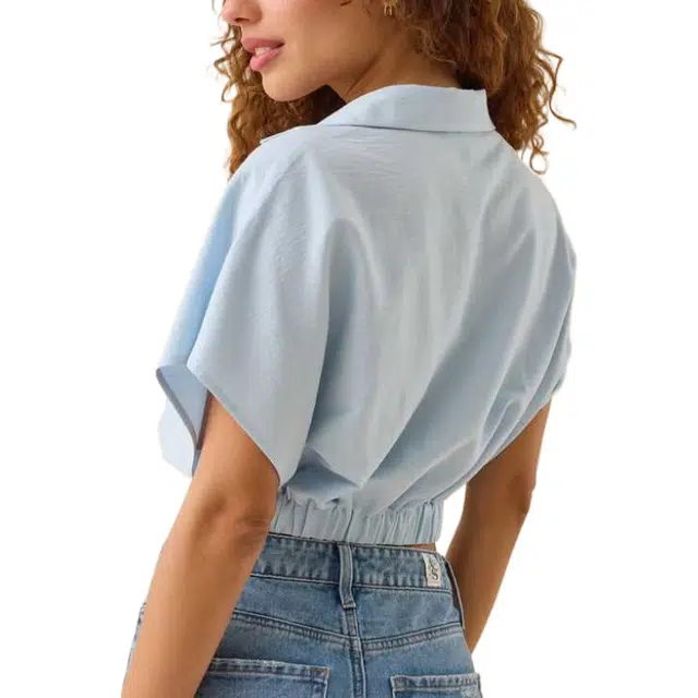 ALTAR'D STATE Avni Crossover Crop Top