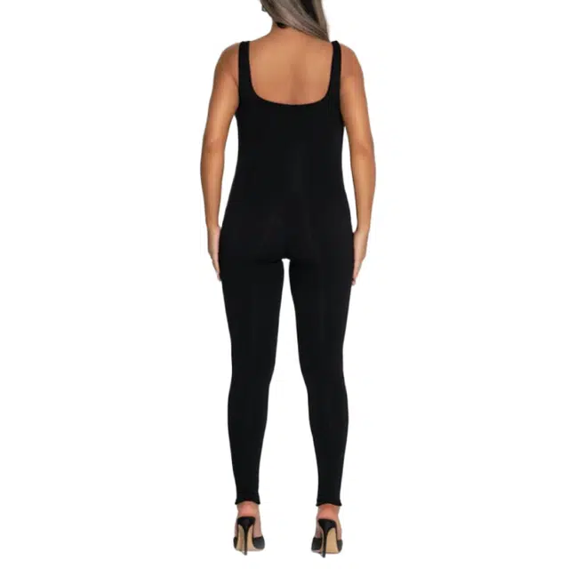 NAKED WARDROBE Sculpt Tank Mama Jumpsuit
