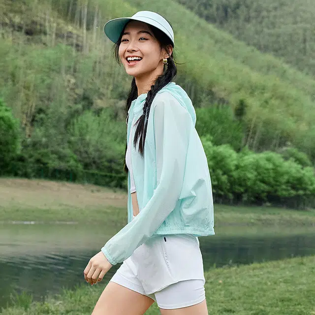玖姿安娜蔻 轻量户外风舒适百搭防晒服 女款