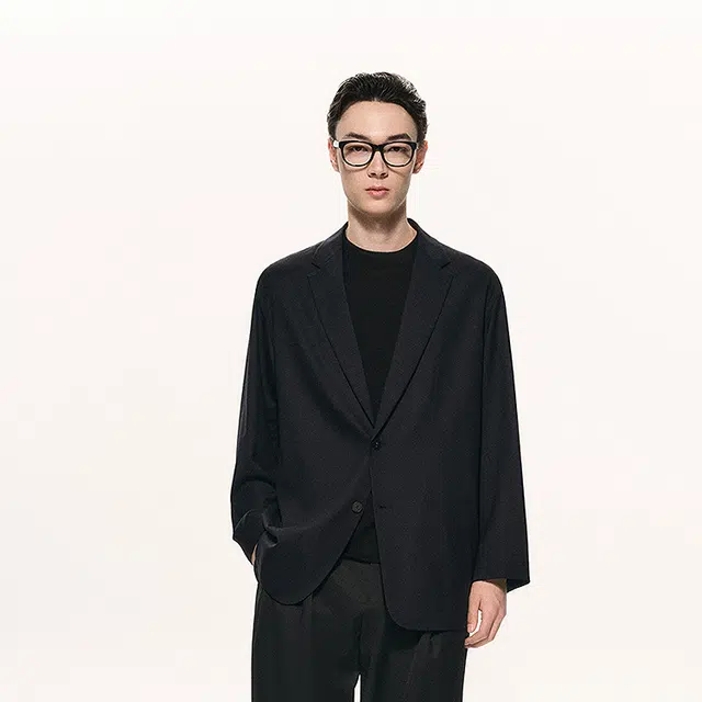 速写 休闲宽松时尚潮流西装 男款